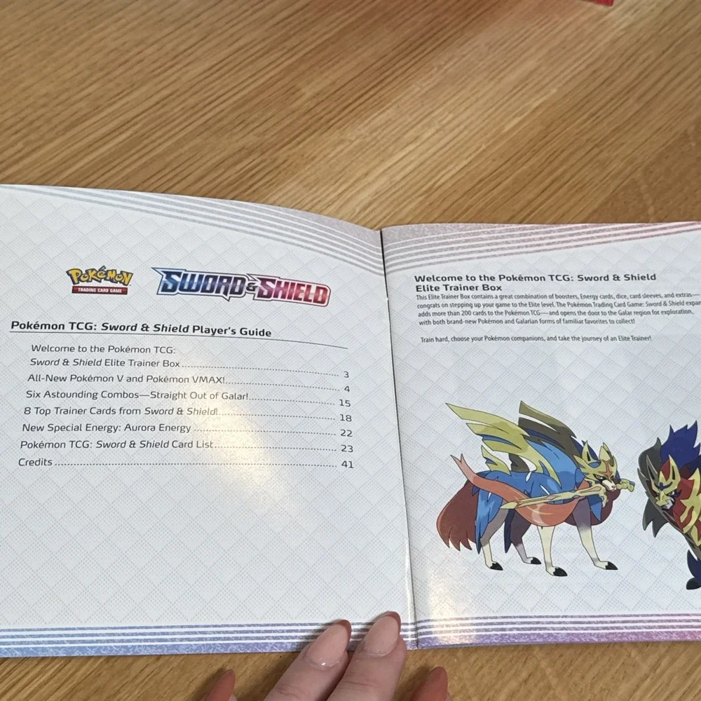 Lot Of 4 Pokémon Sword & Shield Players Guide 2 Red 2 Blue